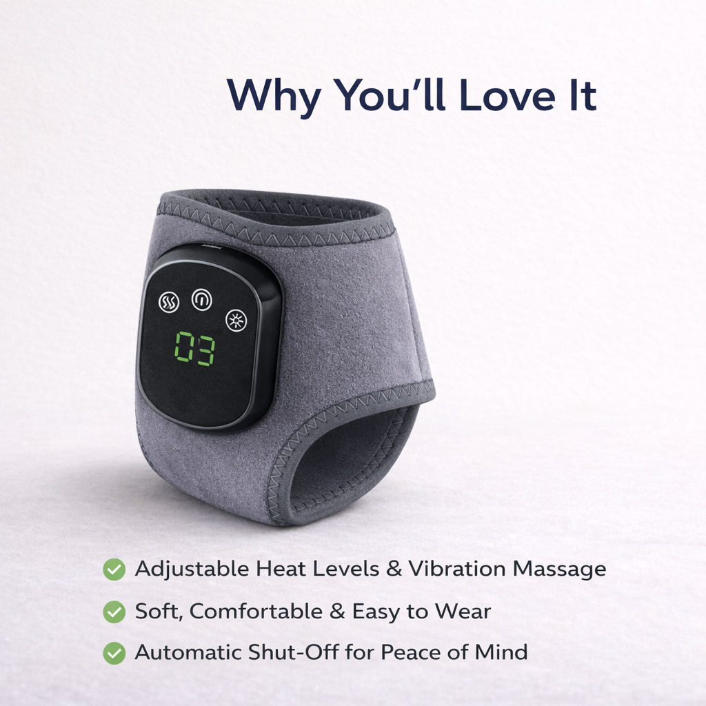 Triple-Technology Foot Massager