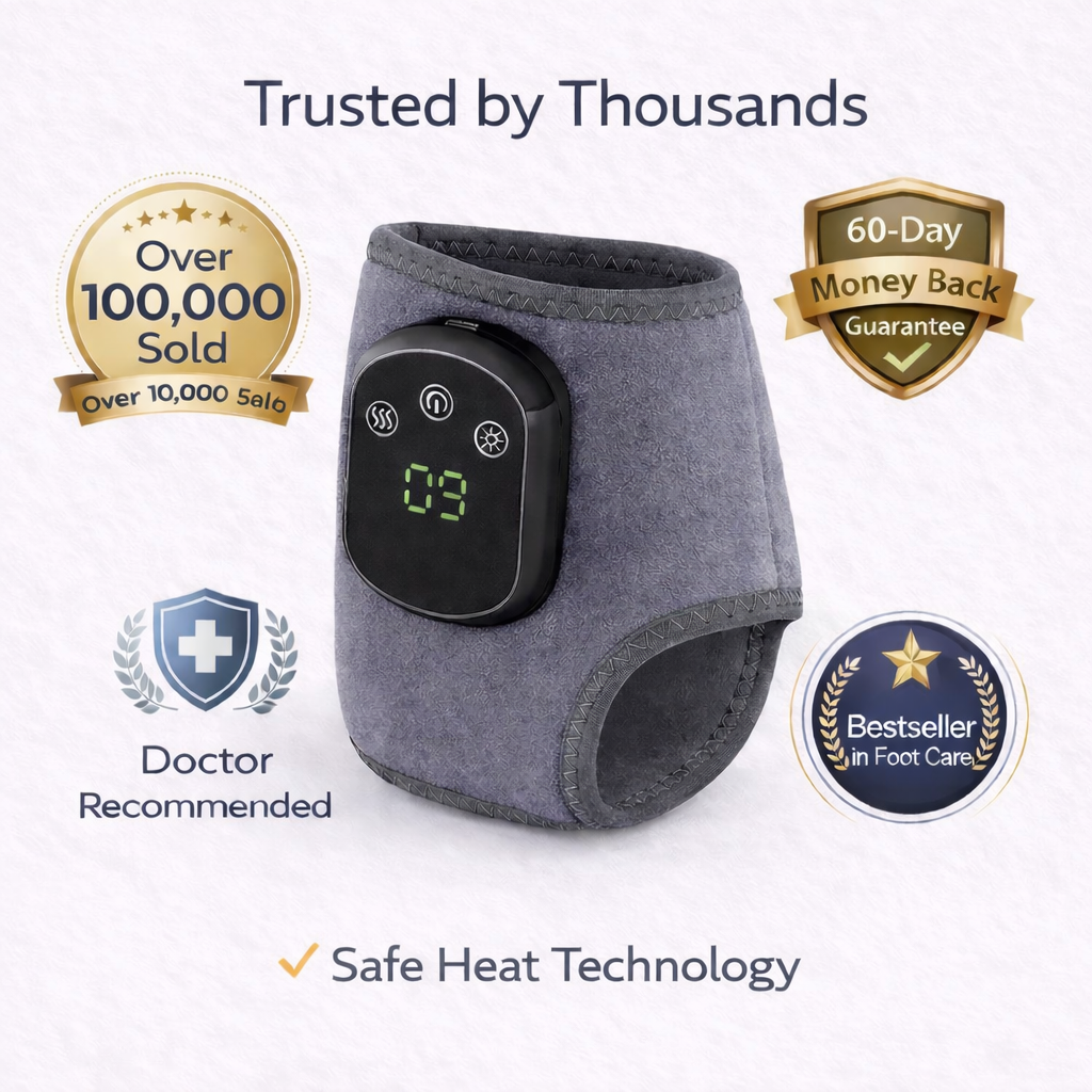 Triple-Technology Foot Massager